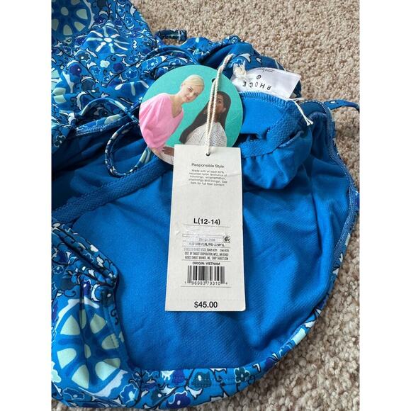 NWT, RHODE Womens Swim suit, size Large, Tie Back - Picture 5 of 7